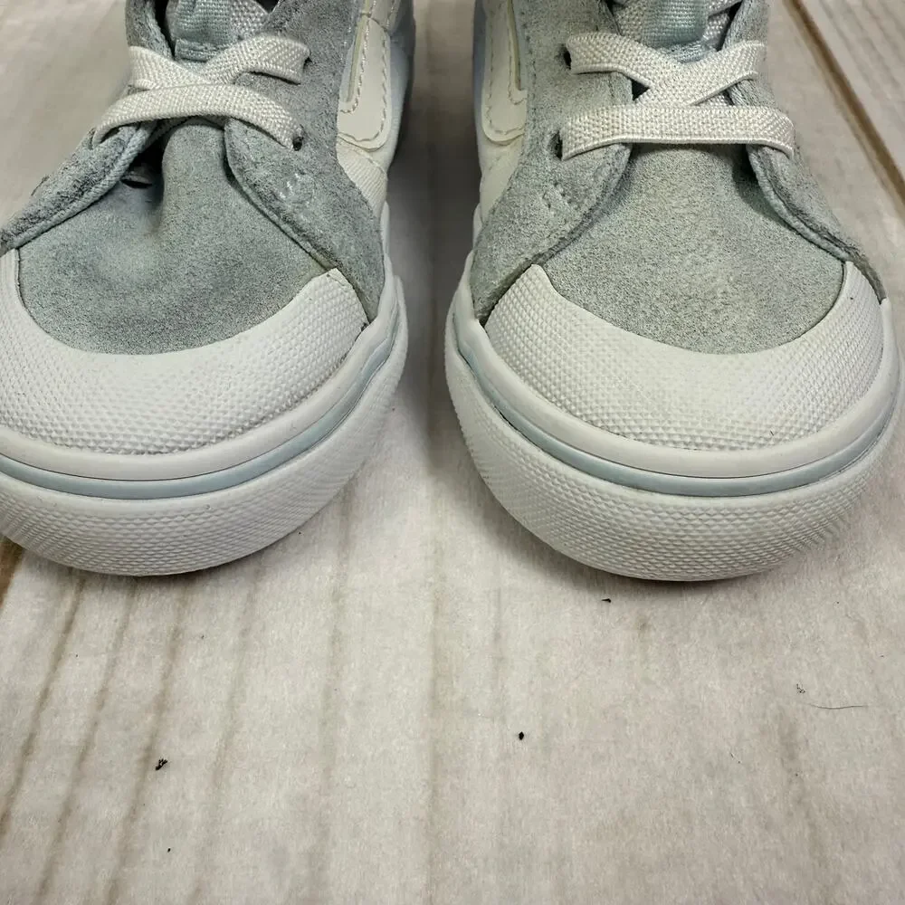 Vans Sk8-Hi Unicorn High Top‎ Sneakers Baby Blue Glitter Horn Toddler Shoes 7C